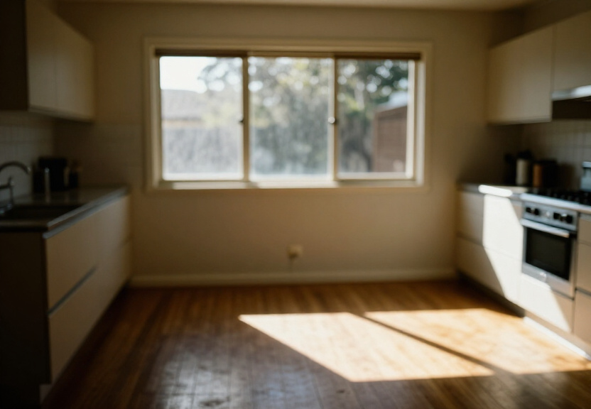 Kirribilli kitchen after cockroach treatment, pest-free and clean