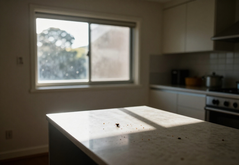 Rodent activity in a Kirribilli garage before pest control